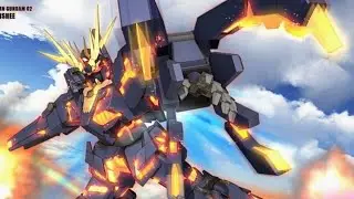 Mobilesuit Gundam Battel Operation_RX-0 Unicorn Gundam 02 Banshee Gameplay(Black_Lion)