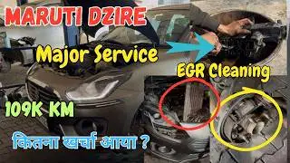 Maruti Swift Dzire Major Service EGR Cleaning Full Service Video