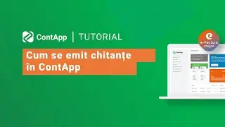 Cum se emit chitante din ContApp