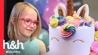Pastel mágico de unicornio y arcoíris | Cake Boss | Discovery H&H