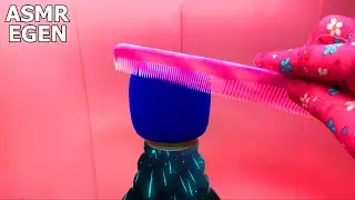 COMB SOUNDS. ASMR Microphone Scratching Sounds