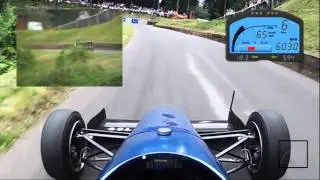 Clive Austin at Shelsley Walsh: Aug 2011 in-car
