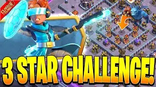 How to 3 Star Clashiversary Challenge #4 in Clash of Clans (Future Champion)