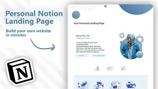 Notion Personal Website Template