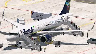 X-Plane 11 | SDU - VCP - BEL - MCP - BEL | Airbus A320NEO (LEAP1A-26) PR-YRB | IVAO
