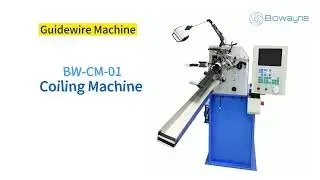 Coiling Machine, for #springs in various specifications and shapes.#PTFEcoated #304SSwire