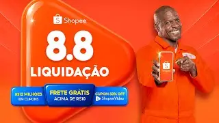 Chegou o 8.8 da Shopee com Terry Crews!