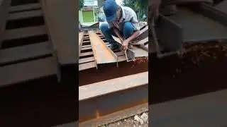 Cara Memotong Besi WF