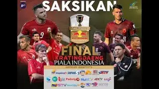 Drawing FINAL Kratingdaeng Piala indonesia 2019