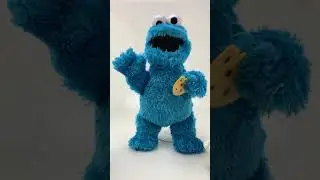 Cookie Monster Talking VIBRATING 14&rdquo; Sesame Street Plush