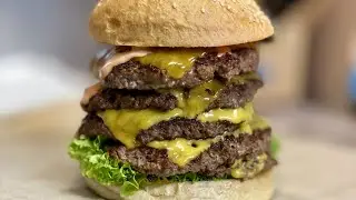 Der 1kg XXL Burger aus dem MC.ELLISDA FOODTRUCK (Kurzvideo)