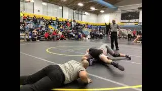 215- Hayden Mudgette vs Tristan Staggs (Loss MD 3-11)