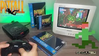 Pitfall The Mayan Adventure (Master Retro Games) - Sega CDX Gameplay - CRT