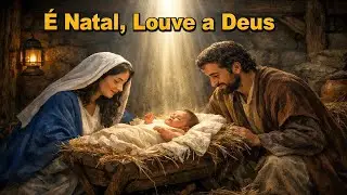 É Natal! Louve a Deus! | gospel clássico | coral misto - tom em fá#