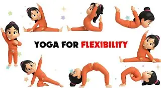 Kids Yoga 🧘&zwj;♂️ | Fun Body Toning & Flexibility for Healthy Growth | Kids yoga |Children Yoga
