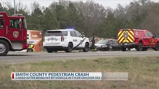 1 dead after Loop 323 pedestrian crash in Tyler