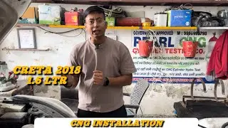 Creta 2018 1.6 LTR | CNG Installation | Premium work