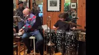 Takashi Nakazato Conga Solo with Jimmy Bosch