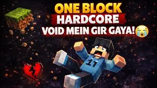 MAI VOID MEIN GIR GAYA! 😭 One Block HARDCORE (Hindi) Ep. 2