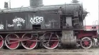 Locotender FS Gr.940.014 in abbandono alla stazione di Voghera