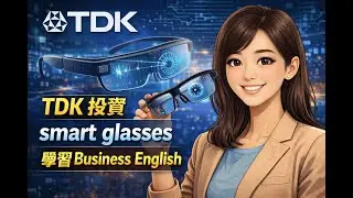 學習 Business English｜TDK 進軍智能眼鏡？｜5 個你一定要識嘅商業英語