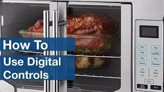 Как пользоваться цифровым управлением на настольных духовках | Oster&reg;