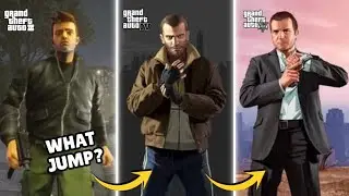 Evolution of CAR JUMPING in GTA Games! (GTA 3 &rarr; GTA 5)