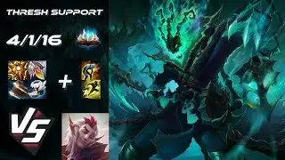 SUPPORT Thresh vs Rakan - EU Grandmaster Patch 25.18