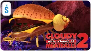 Cloudy with a Chance of Meatballs 2 (2013) | Scene: Cheespider