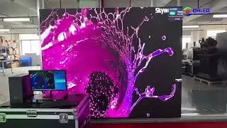 Indoor p1.953 Synchronous control led screen