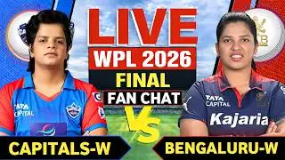 🔴Wpl Final Live- Delhi vs Bangalore Wpl Final 2026 | Rcb vs Dc | Live Score Commentary | Rcb vs Dc