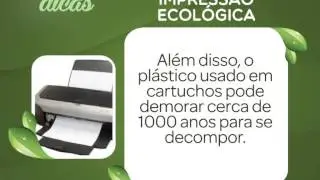 EcoDicas: Impress&atilde;o ecol&oacute;gica