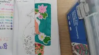 Fox Speed Paint Sharpies V.S J. Burrows Alcohol Markers