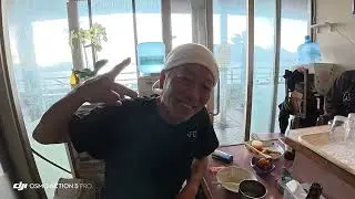 Japan in my Jimny #11,  by Chris Price - Shimonoseki Fish Market and breakfast with the locals