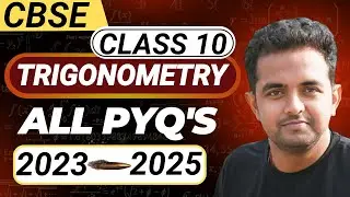| Trigonometry class 10 PYQ one shot 🤯🔥 | CBSE 2026 🤯 | #cbseclass10 #cbse #cbseboard 
