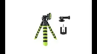 Tairoad 12 Inch Flexible Tripod with Bendable Leg - Quick Overview