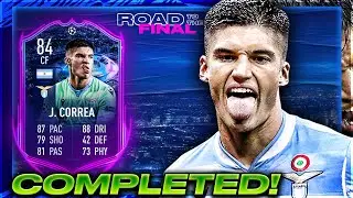 FIFA 21/ NEW ROAD TO THE FINAL 84 RATED CENTER FORWARD JOAQUIN CORREA OBJECTIVE COMPLETED!