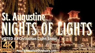 St. Augustine's NIGHTS OF LIGHTS - Christmas Light Show