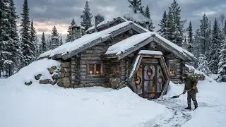 Settlers Scoffed When He Designed an Earth-Banked Lodge — Until It Held 48° Heat While Theirs Froze