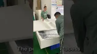 The packaging process of a new 75