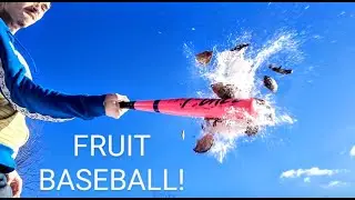 FRUIT BASEBALL | SATISFYING FRUIT DESTRUCTION!