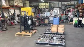 Caterpillar CAT Hydraulic Hose & Coupler Crimper Crimping Machine With Dies