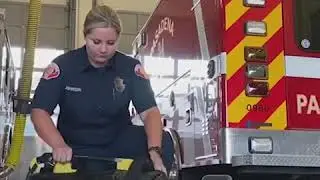the engine crew is entirely female!
