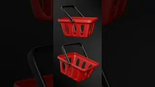 3D modeling shopping basket 🛒 what model next? #3d #blender #3dmodeling #blendertutorial