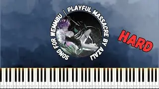 Song For Wemmbu | PLAYFUL MASSACRE by AZALI 【Piano Tutorial + FREE SHEET 】 #piano #AZALI