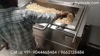 Batch Fryer With Pallet Burner / Kurkure Making Machine / Pallet Frying Machine / Frying Machine