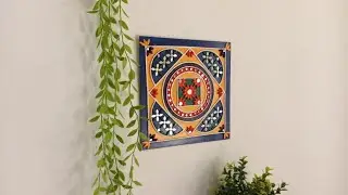 Lippan Art Mirror Work Wall Hanging Home Decor || art n craft planet 