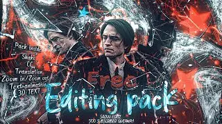 ALIGHT MOTION FREE EDITING PACK🗿|| 500 SUBSCRIBERS SPECIAL GIVEAWAY🔥