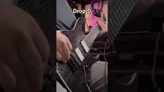 E Standard vs Drop D &ndash; Guitar Improv #RiffWriting #metalguitar