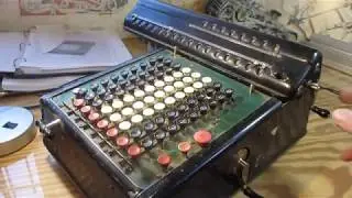 Monroe 1921 Model K Calculator Episode 1